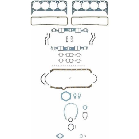 Fel-Pro Fel-Pro FEL260-1016 Engine Gasket Kit for Small Block Chevy FEL260-1016